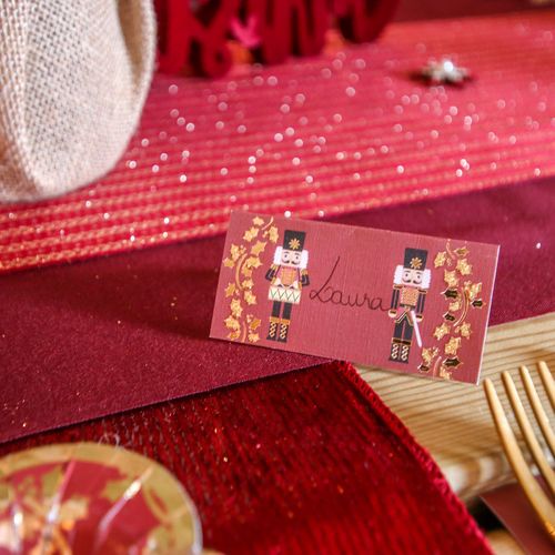 8 Marcadores de lugar Nutcracker 