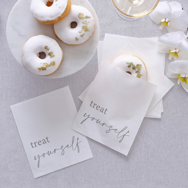 20 Sacos de oferta papel 'Treat Yourself'