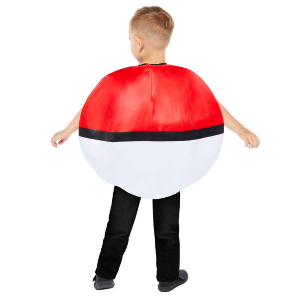 Fato Pokémon - Pokéball - Idade 8-12 Anos