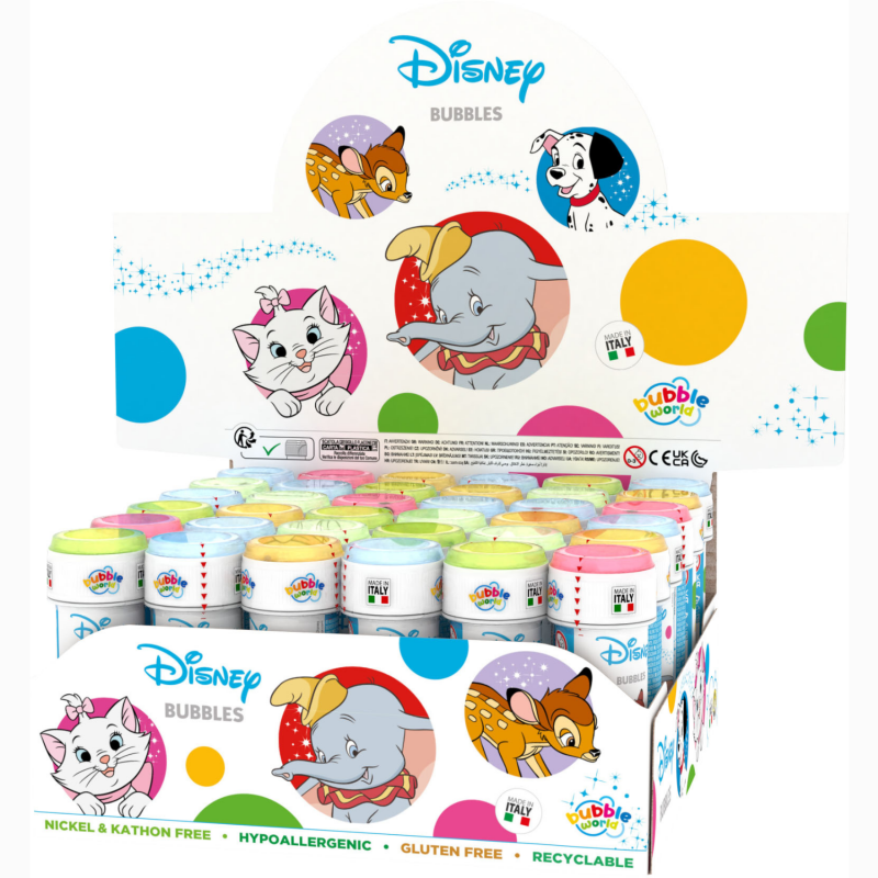 36 Bolas de Sabão 60ml Clássicos Disney