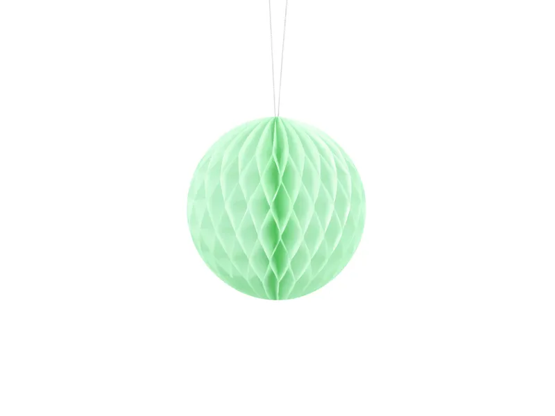 Bola de papel Honeycomb 10cm Pistachio