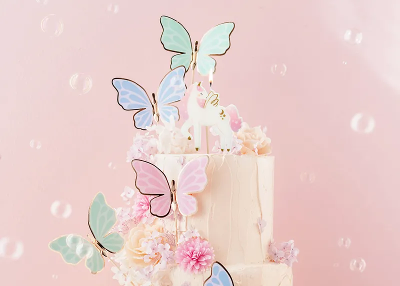 Vela de Aniversário Unicórnio 9cm