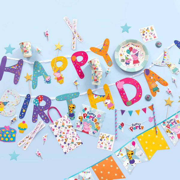 Grinalda Happy Birthday Pepa Pig 3,2 m