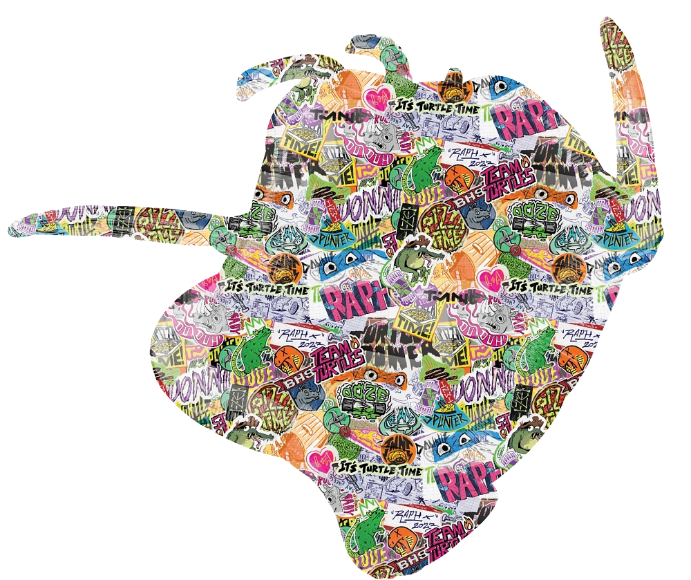 Balão Foil 81x71cm Leonardo - Tartarugas Ninja