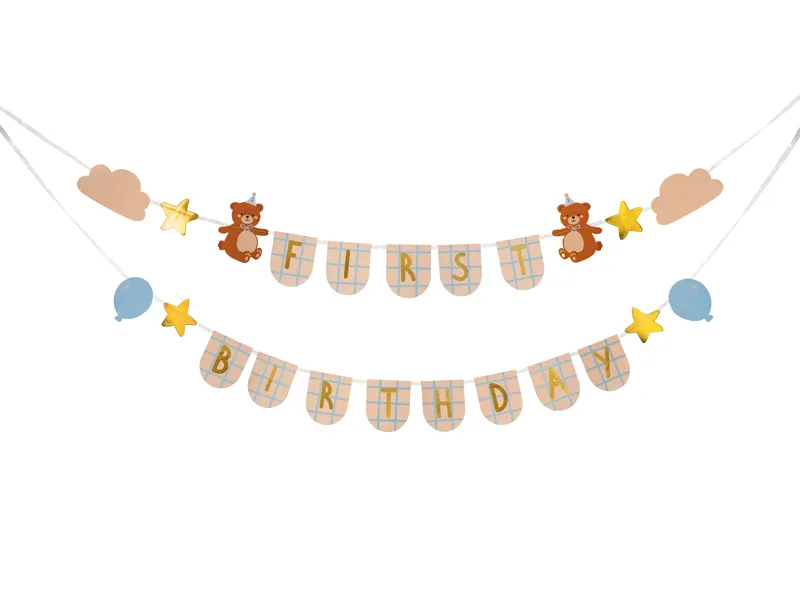 Grinalda 'First Birthday' Teddy Bear 2,55m