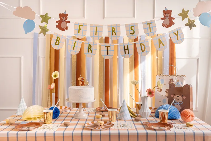 Grinalda 'First Birthday' Teddy Bear 2,55m