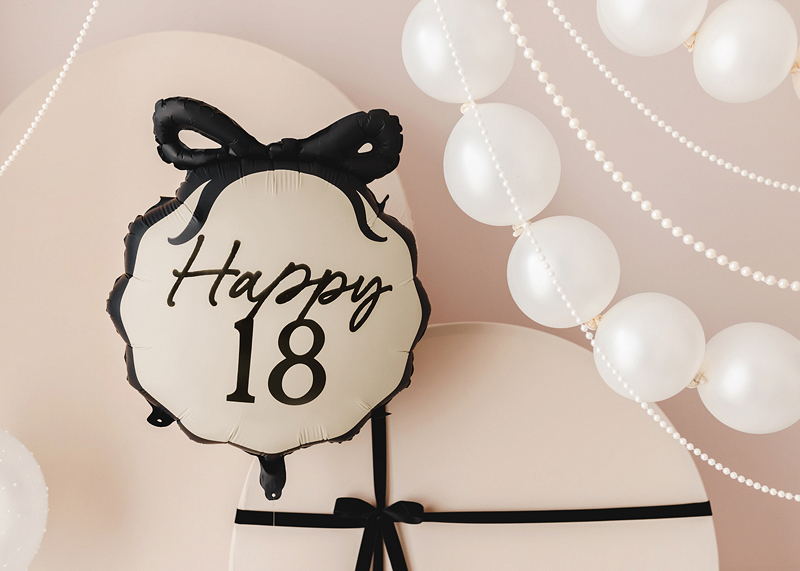 Balão Foil 47,5x45cm 18º Aniversário