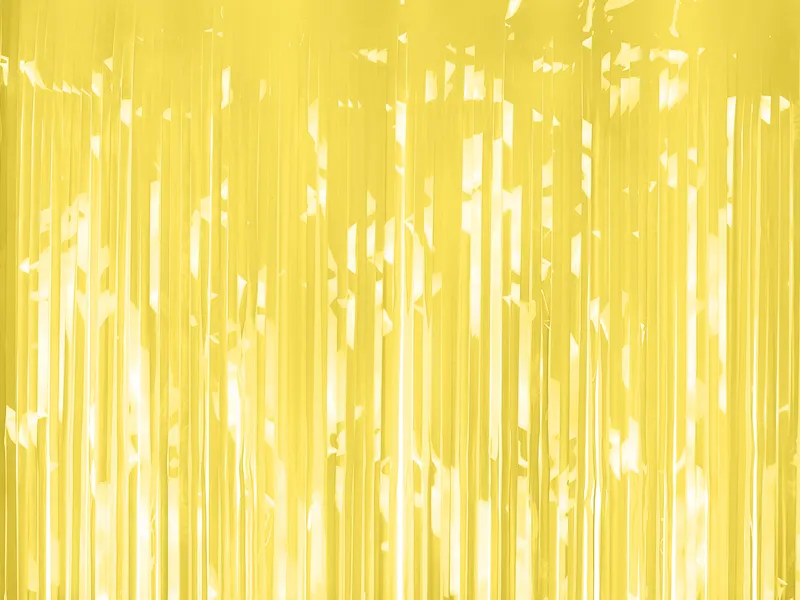 Cortina 100x200cm Amarelo 