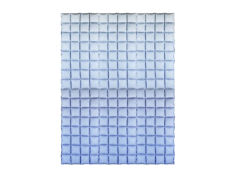 Balão Foil Cortina 72x143cm Azul Ombre