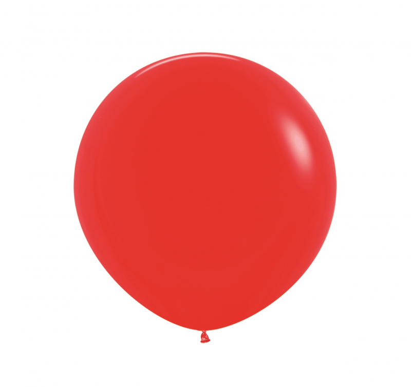 10 Balões latex R24 (60cm) - Red - 015