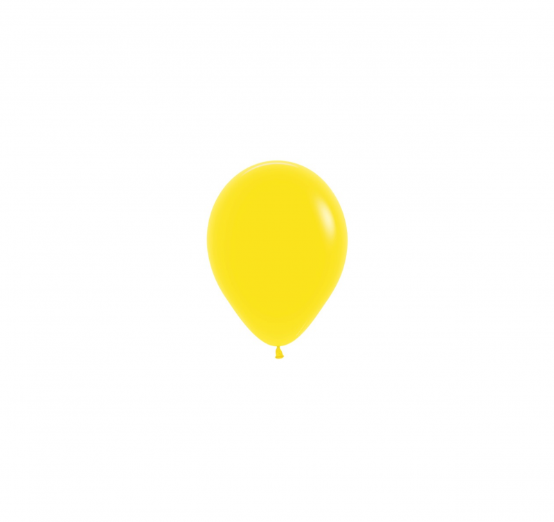 100 Balões latex R5 (12cm) - Yellow - 020