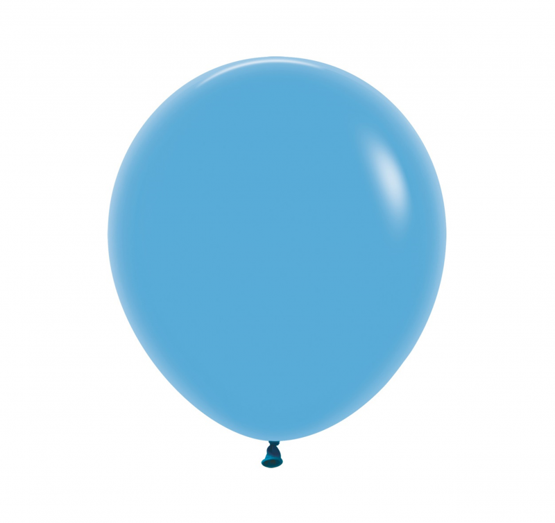 15 Balões latex R18 (45cm) - Blue - 040