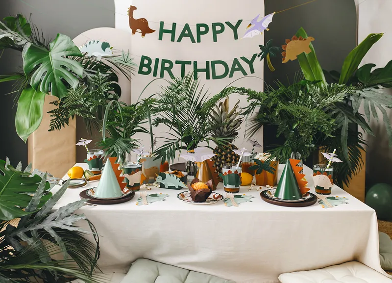 Grinalda Happy Birthday 3m Dinossauros 
