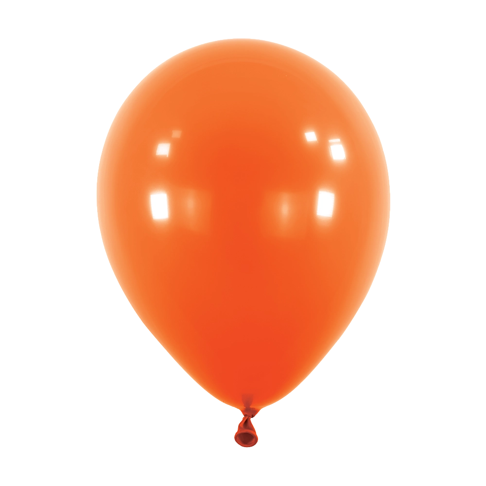 50 Balões latex 11'' (28cm) Fashion Orange Peel