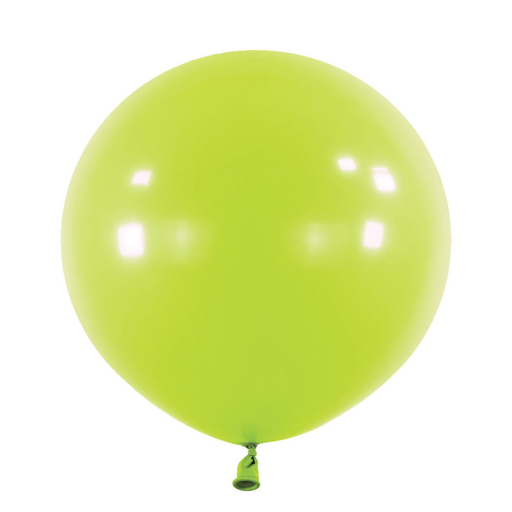 4 Balões latex 24'' (61cm) Fashion Kiwi