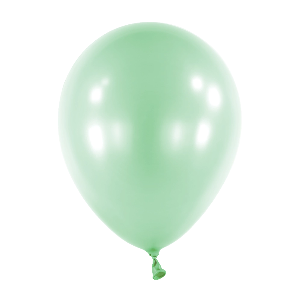 100 Balões latex 5'' (12cm) Pearl Robins Egg Blue