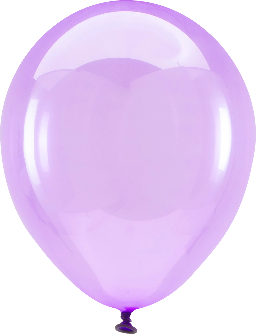 50 Balões latex 11'' (28cm) Crystal Clearz™ Purple