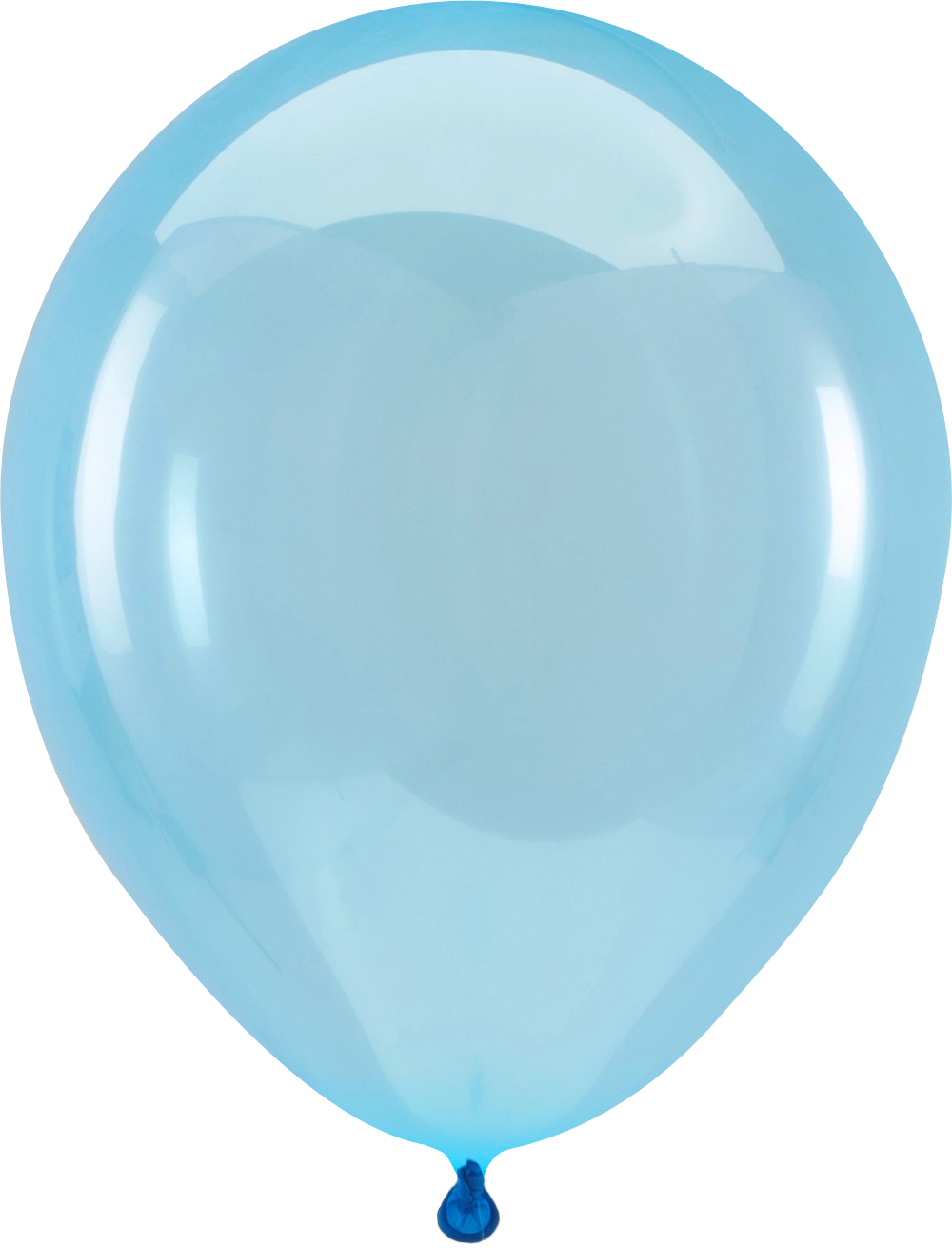 50 Balões latex 11'' (28cm) Crystal Clearz™ Blue