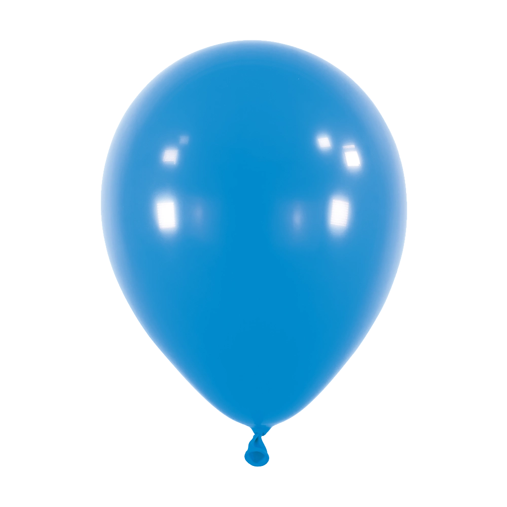 100 Balões latex 5'' (12cm) Standard Bright Royal Blue