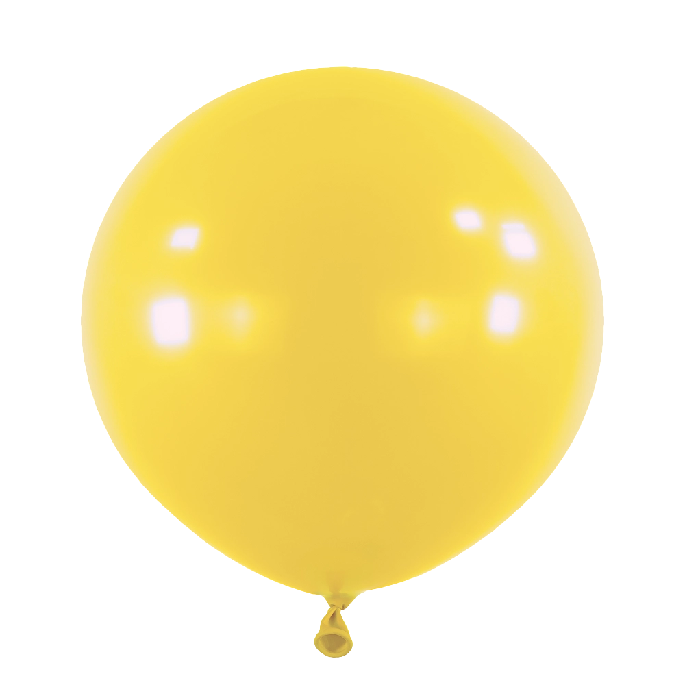 4 Balões latex 24'' (61cm) Fashion Mustard
