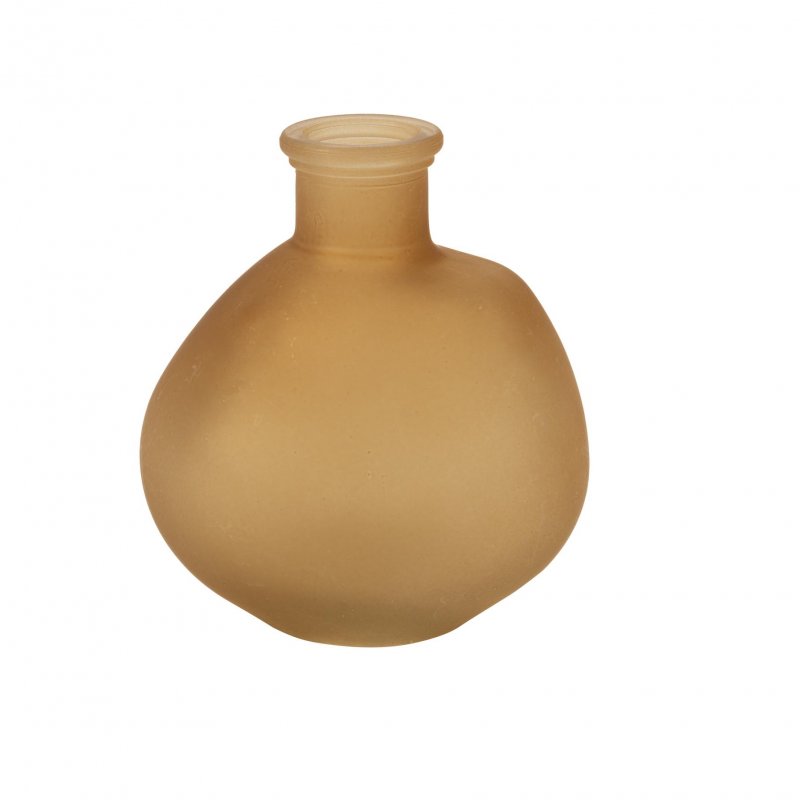 Vaso de vidro Assia Camel 9,5x10,5x7cm - 250ml