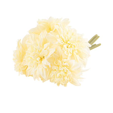 Bouquet 5 Dálias Amarelas 27cm