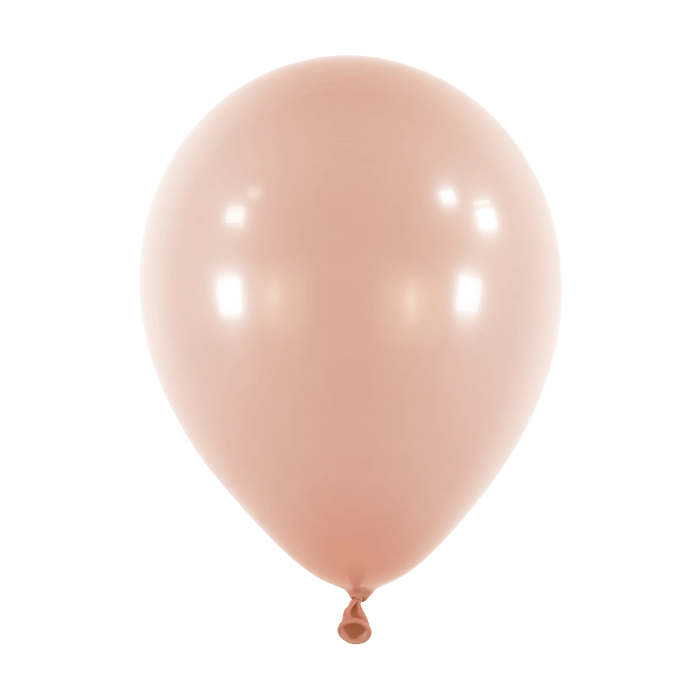 100 Balões latex 5'' (12cm) Fashion Antique Pink