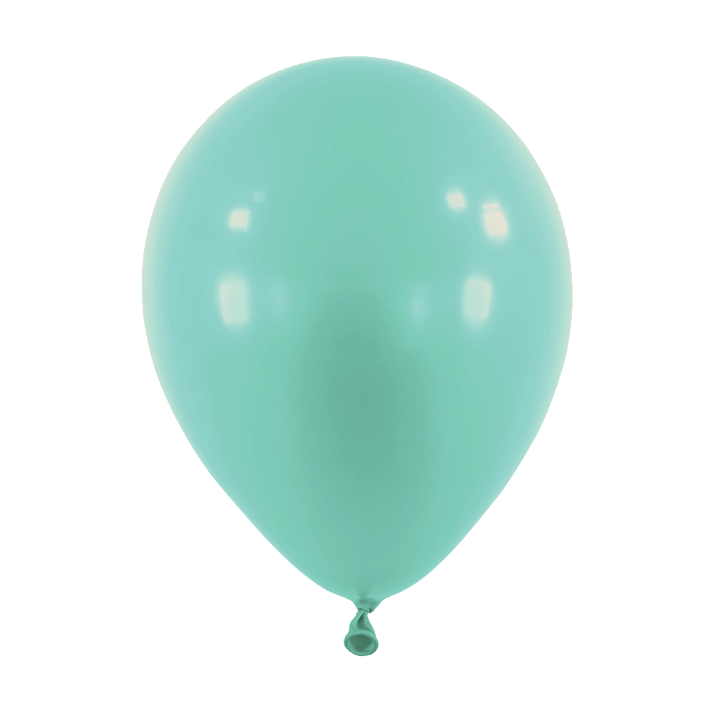 100 Balões latex 5'' (12cm) Fashion Robins Egg Blue