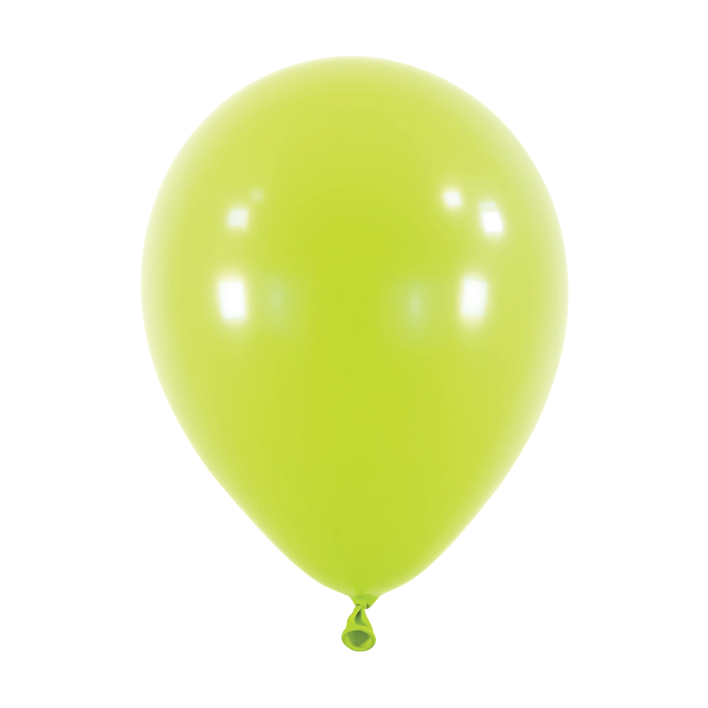 100 Balões latex 5'' (12cm) Fashion Kiwi