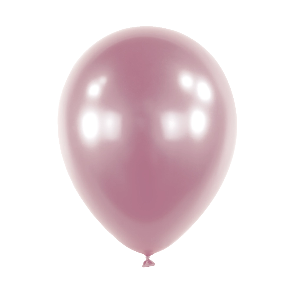 100 Balões latex 5'' (12cm) Satin Luxe™ Pastel Pink