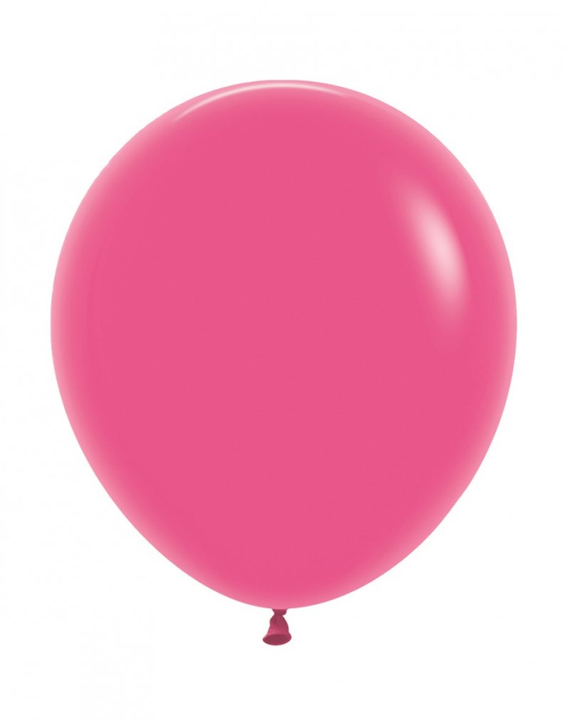 15 Balões latex R18 (45cm) - Fuchsia - 012