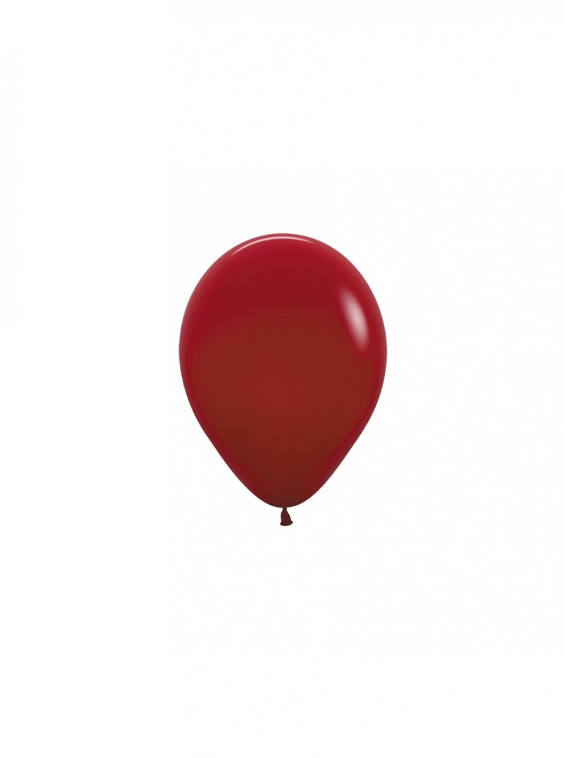 100 Balões latex R5 (12cm) - Imperial Red - 016