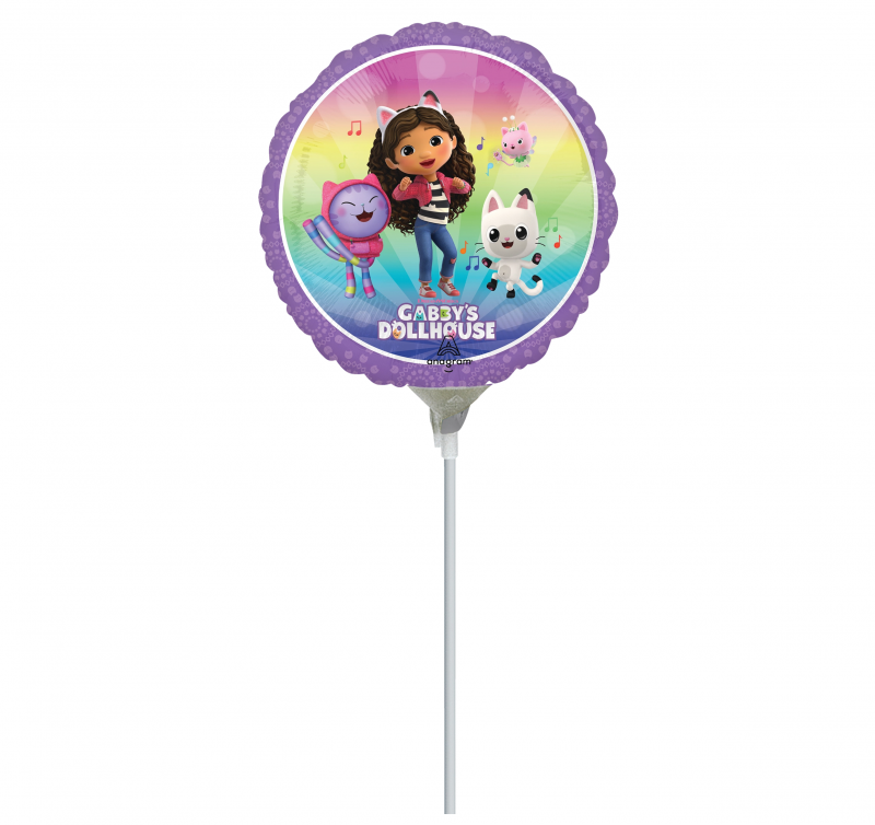 Balão Foil Mini Shape 23cm Gabby's Dollhouse