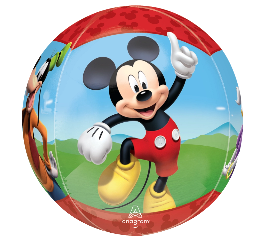 Balão Foil Orbz 38x40cm Mickey Clubhouse