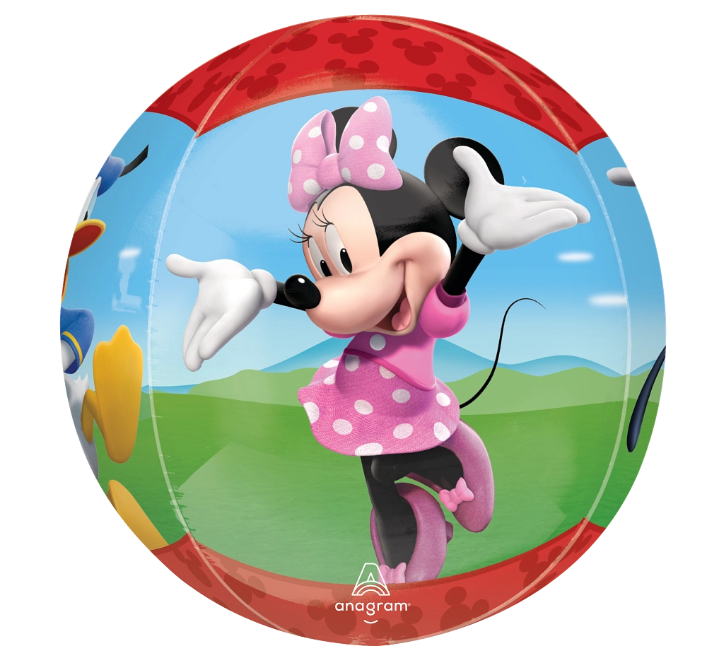 Balão Foil Orbz 38x40cm Mickey Clubhouse