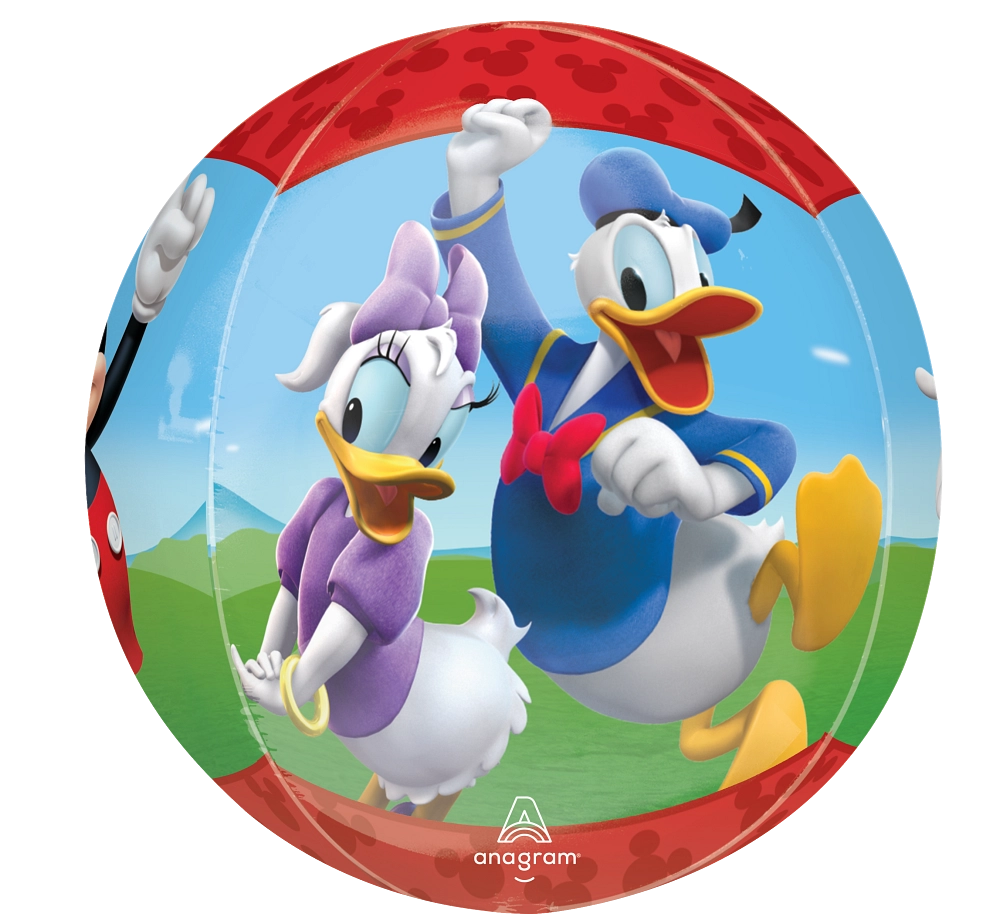 Balão Foil Orbz 38x40cm Mickey Clubhouse
