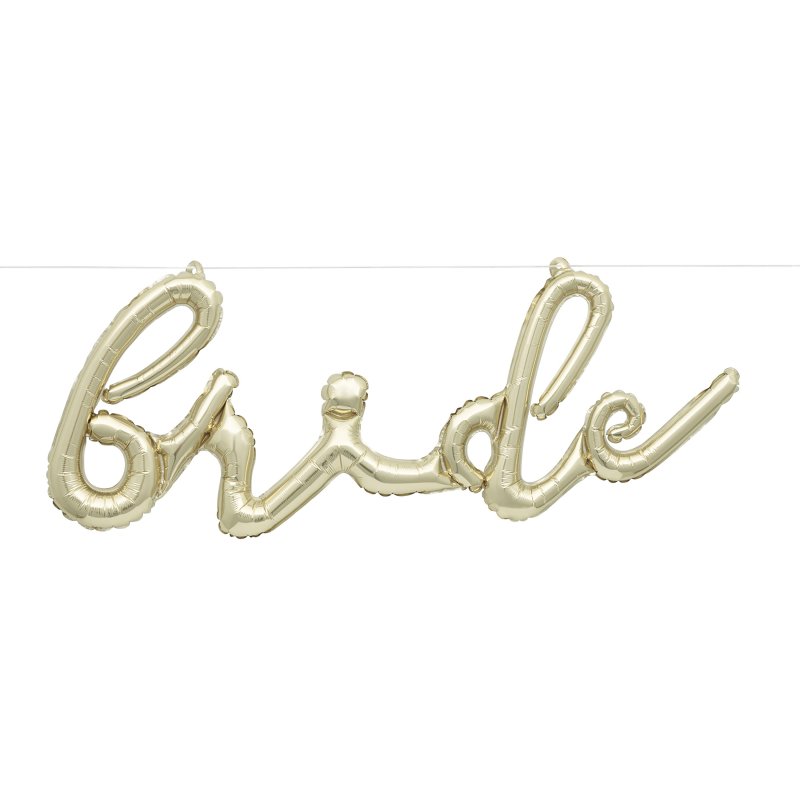 Balão Grinalda 36cm bride - Dourado