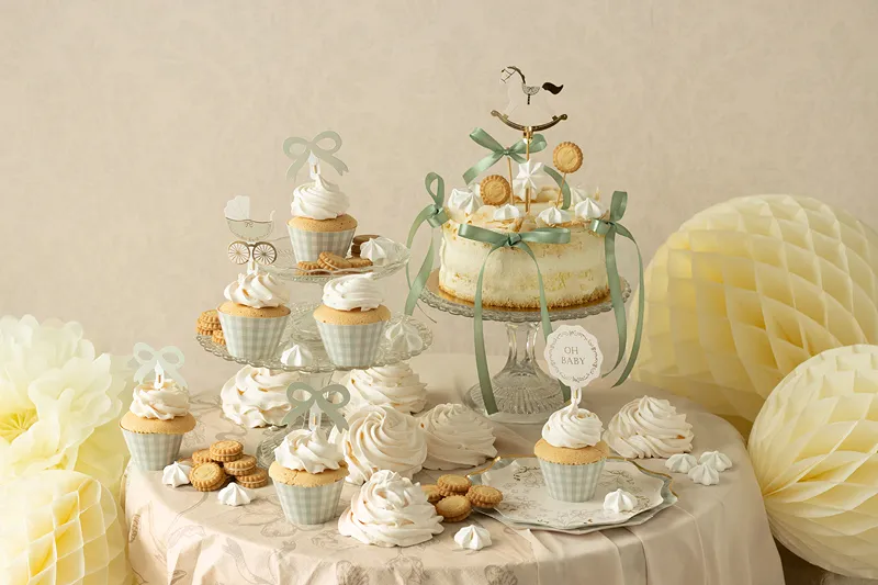 Set de formas e decorações cupcake 
