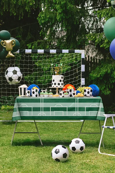 Toalha de mesa Campo de Futebol, 120x180cm