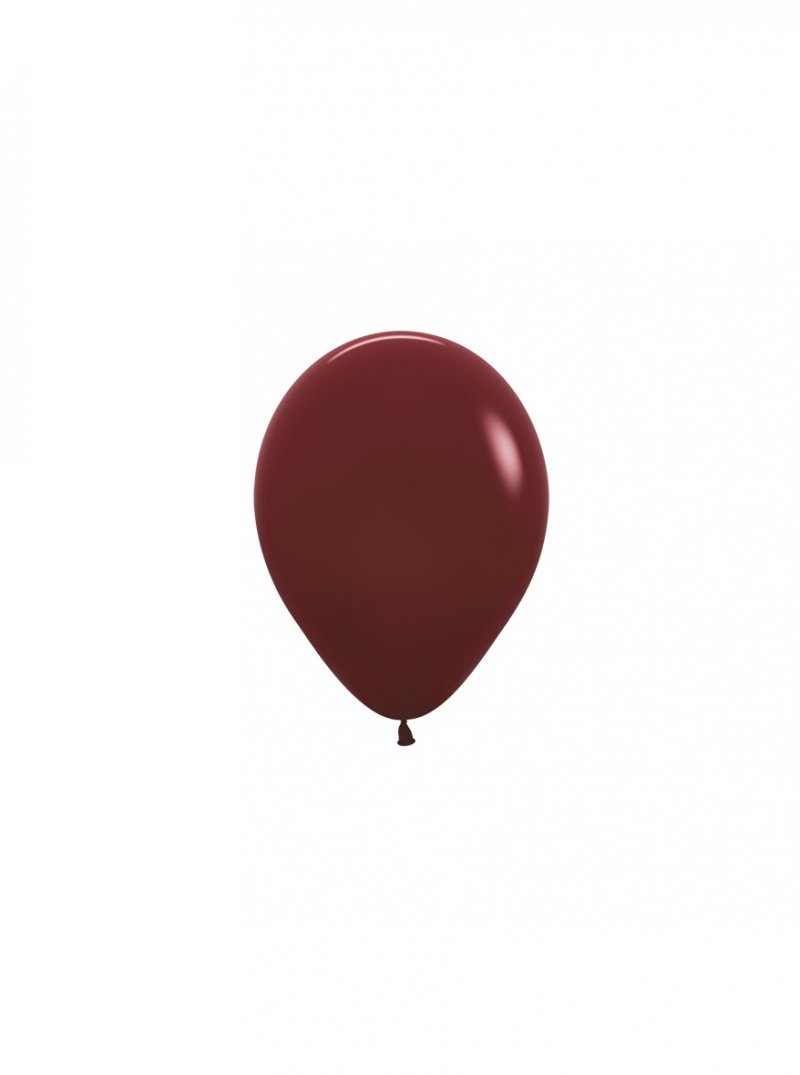 100 Balões latex R5 (12cm) - Merlot - 018