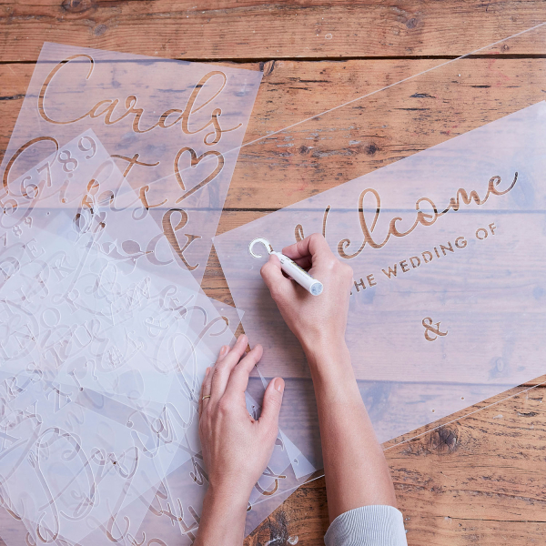 Stencils para Casamento