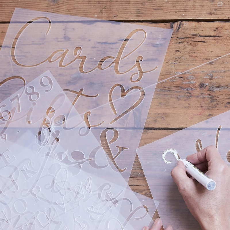 Stencils para Casamento