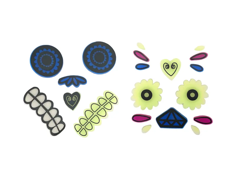 Autocolantes Abóbora em gel - Halloween