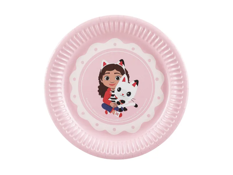 6 Pratos 18cm Gabby's Dollhouse