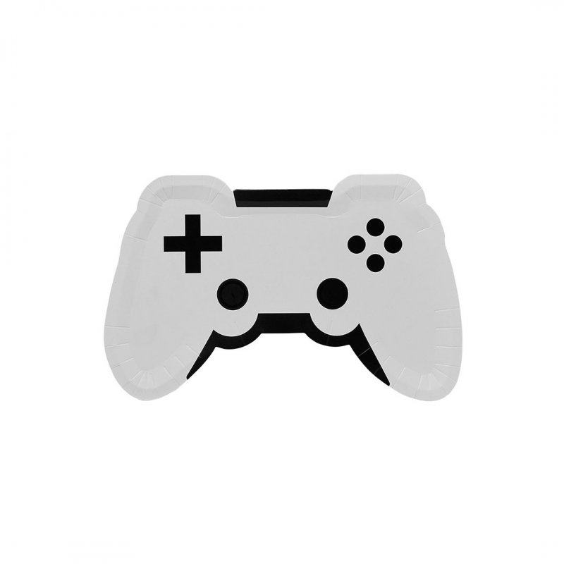8 Pratos 28x17,5cm Gaming