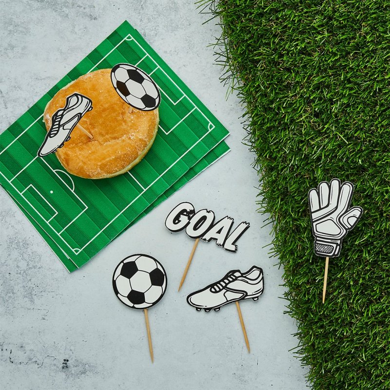 6 Topos de Bolo Futebol