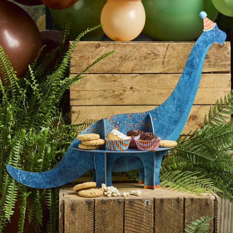 Cupcake Stand Party Dinosaur 47x66x20cm