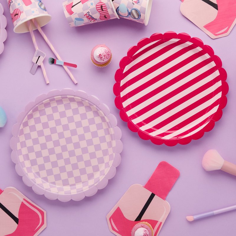 8 Pratos 22cm Pamper Party
