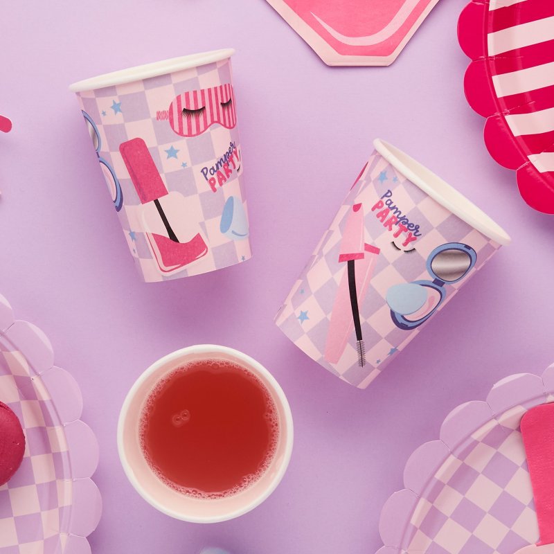 8 Copos 250ml Pamper Party
