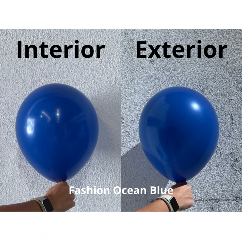 25 Balões latex 18'' (45cm) Fashion Ocean Blue
